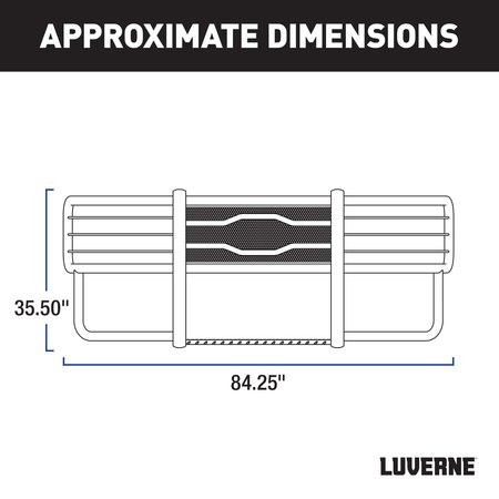 Luverne 15-15 F150 BLACK RING/UPRIGHT ASSEMBLY ONLY 321523